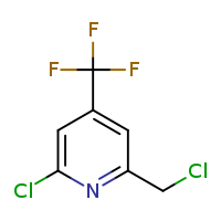 2-chloro-6-(chloromethyl)-4-(trifluoromethyl)pyridine