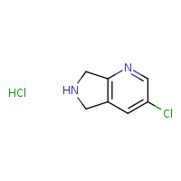 3-chloro-5H,6H,7H-pyrrolo[3,4-b]pyridine hydrochloride