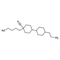4-pentyl-4'-propyl-[1,1'-bi(cyclohexane)]-4-carbonitrile