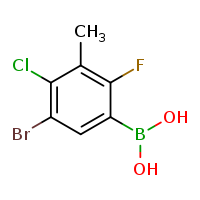 5-bromo-4-chloro-2-fluoro-3-methylphenylboronic acid