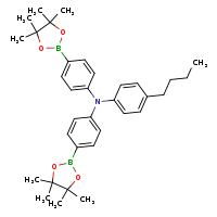 N-(4-butylphenyl)-4-(4,4,5,5-tetramethyl-1,3,2-dioxaborolan-2-yl)-N-[4-(4,4,5,5-tetramethyl-1,3,2-dioxaborolan-2-yl)phenyl]aniline