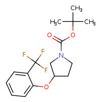 tert-butyl 3-[2-(trifluoromethyl)phenoxy]pyrrolidine-1-carboxylate